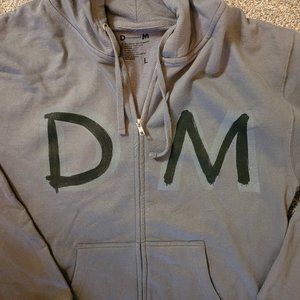 Depeche Mode Official Memento Mori Tour 2023 Zip Hoodie New Size Large Unisex.